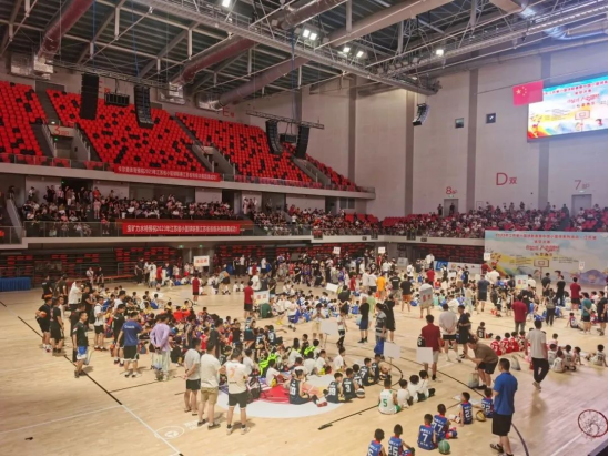 吴楚物业jc聚彩为小篮球系列活动提供赛事安全保障
